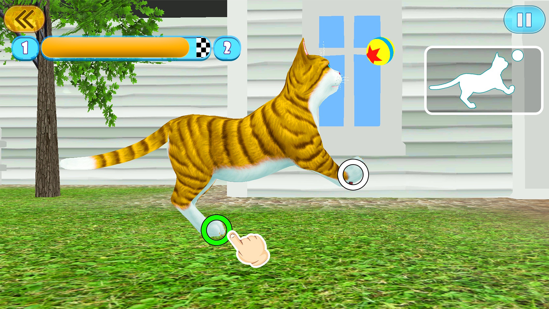 Move my cat – animals family Game Screenshot