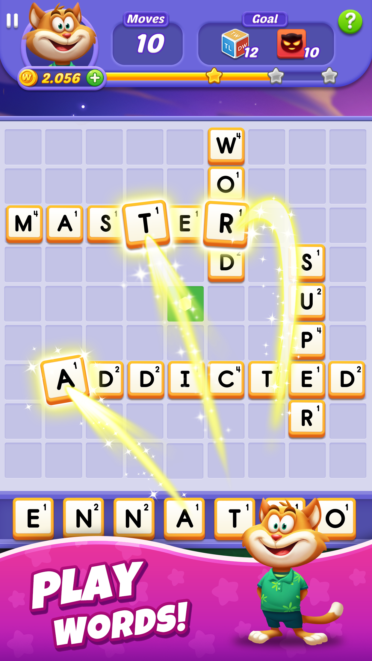 Screenshot 1 of Word Buddies - Divertido juego de rompecabezas 3.4.0