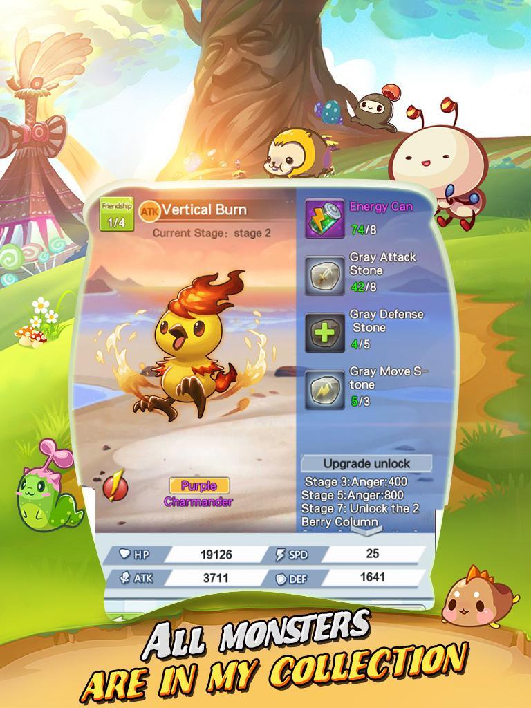 Monster League: Pillar of the sky Game Screenshot