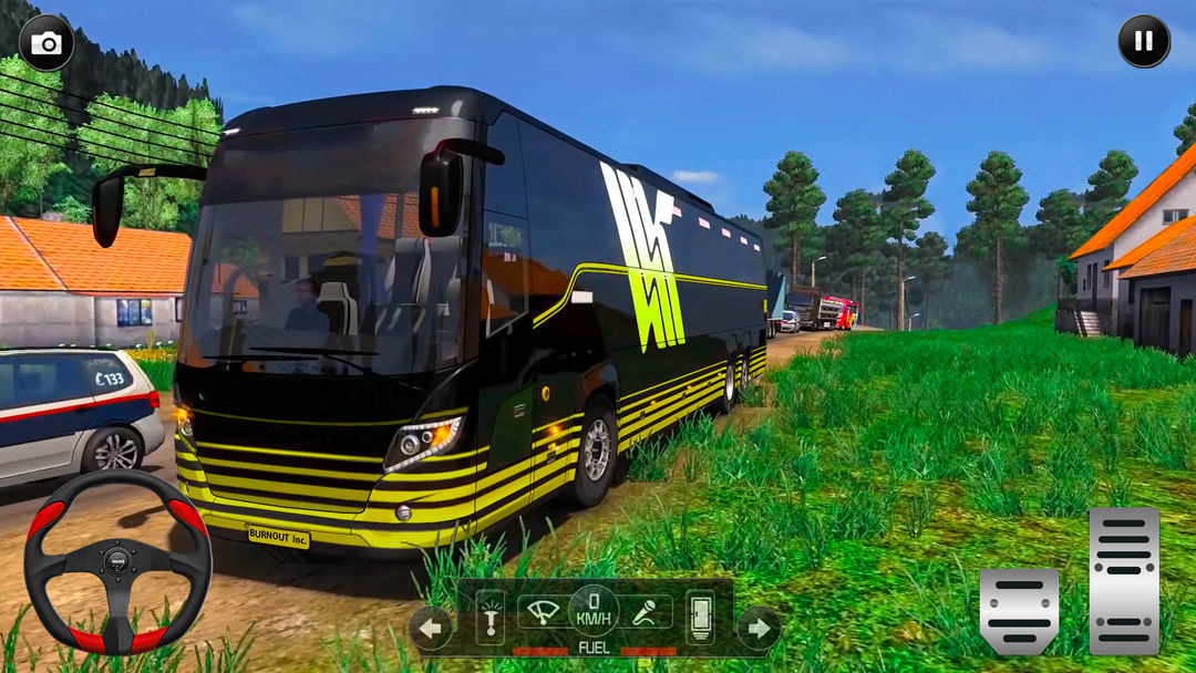 Euro Uphill Bus Simulator Game ภาพหน้าจอเกม
