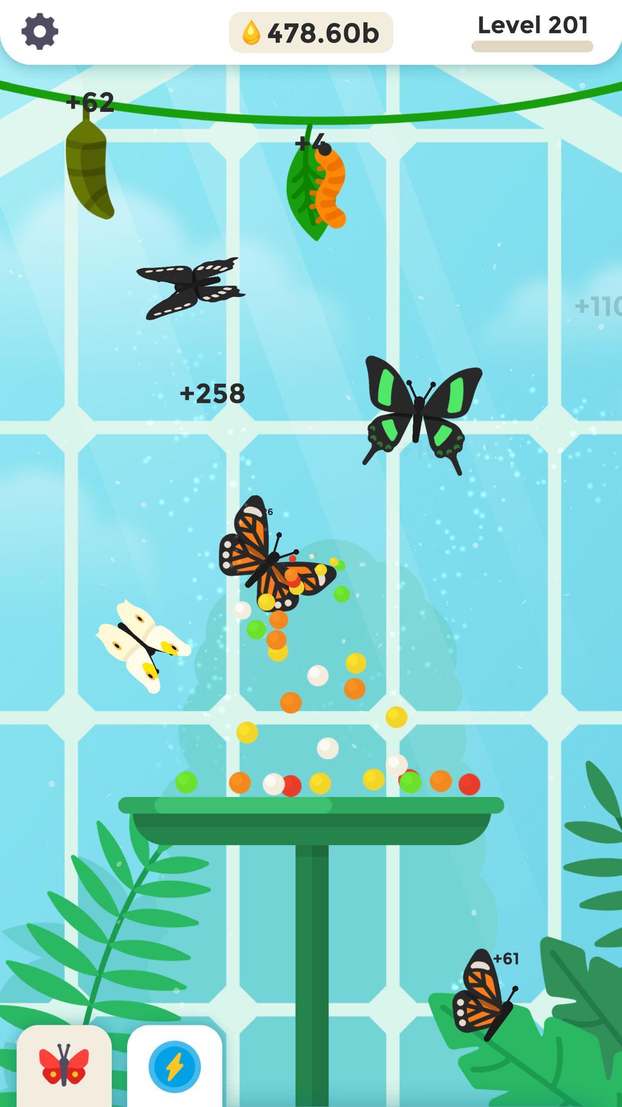 Butterfly Idle Game Screenshot