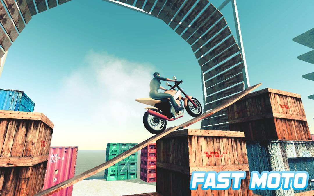 Screenshot of Moto Jump 3D