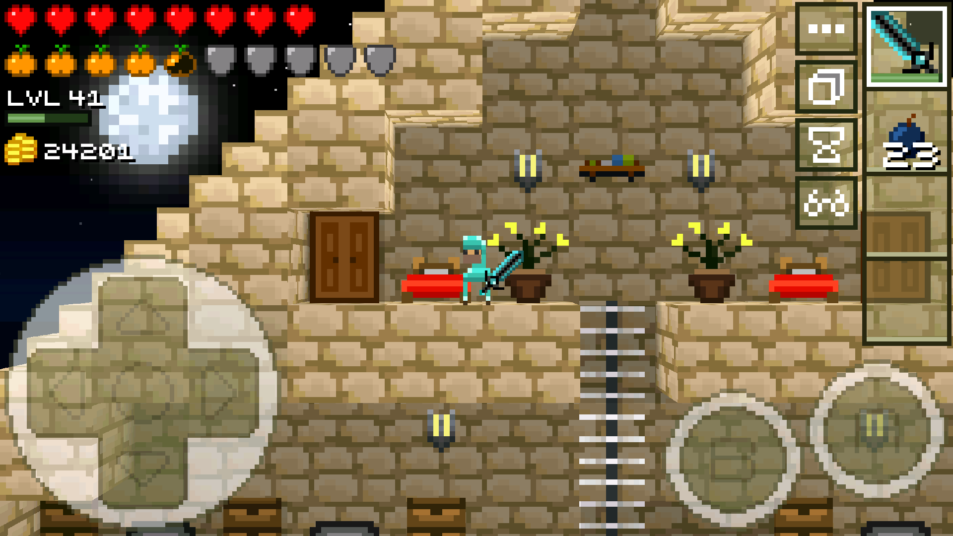 Скриншот игры LostMiner: Build & Craft Game