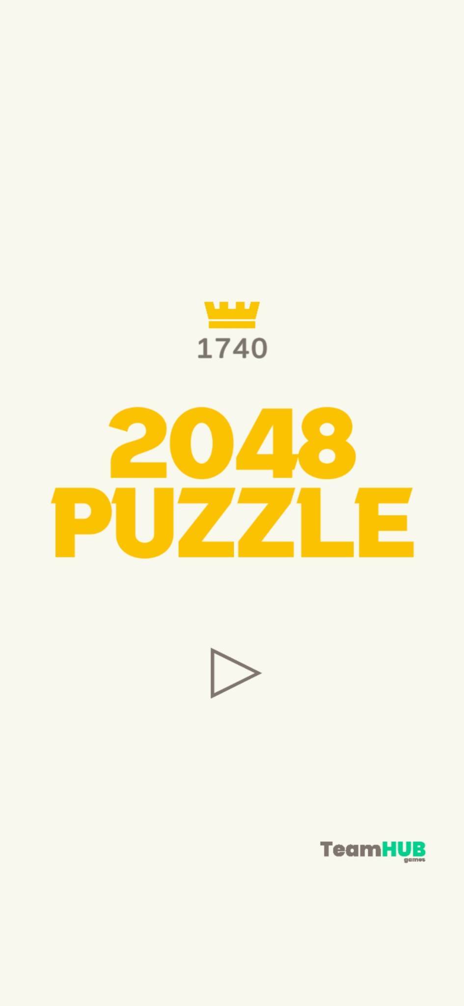 2048 screenshot game