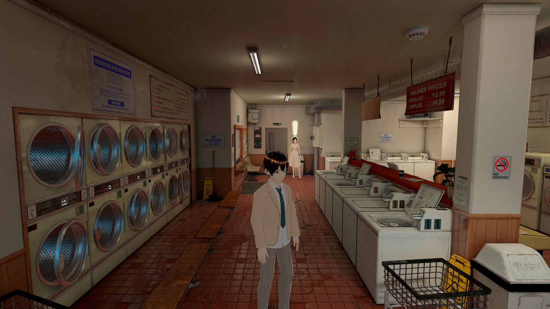 Play minigames with Reiko Game Screenshot