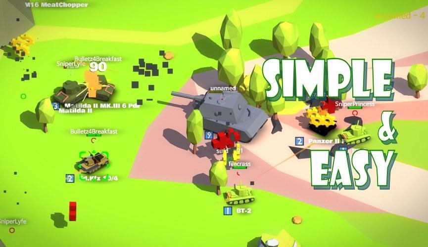 IronBlaster : Online Tank ゲームのスクリーンショット