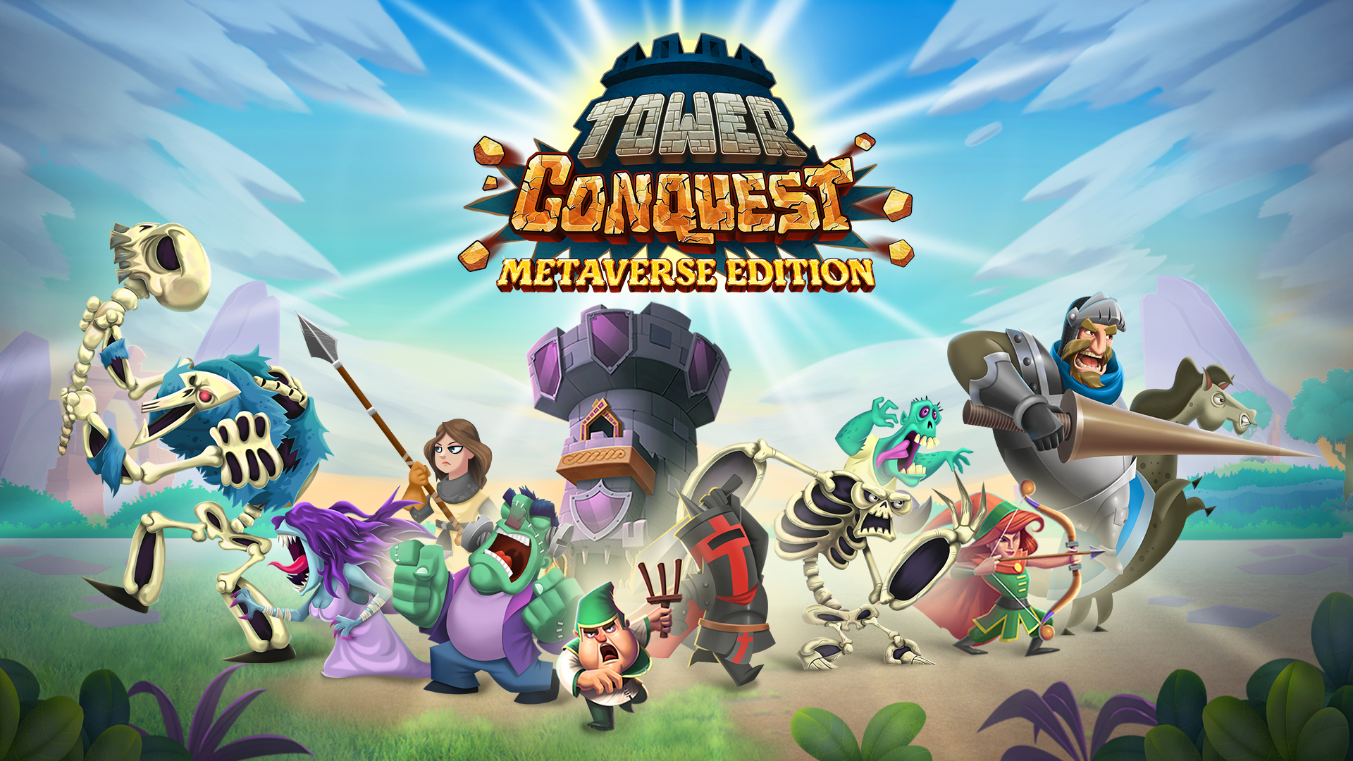 Tower Conquest: Metaverse Game Screenshot