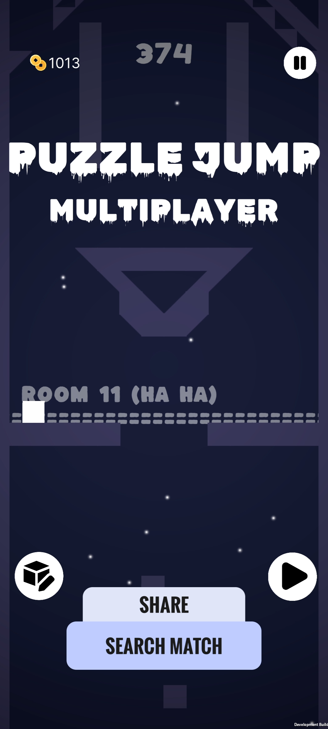 Puzzle Jump Game Screenshot