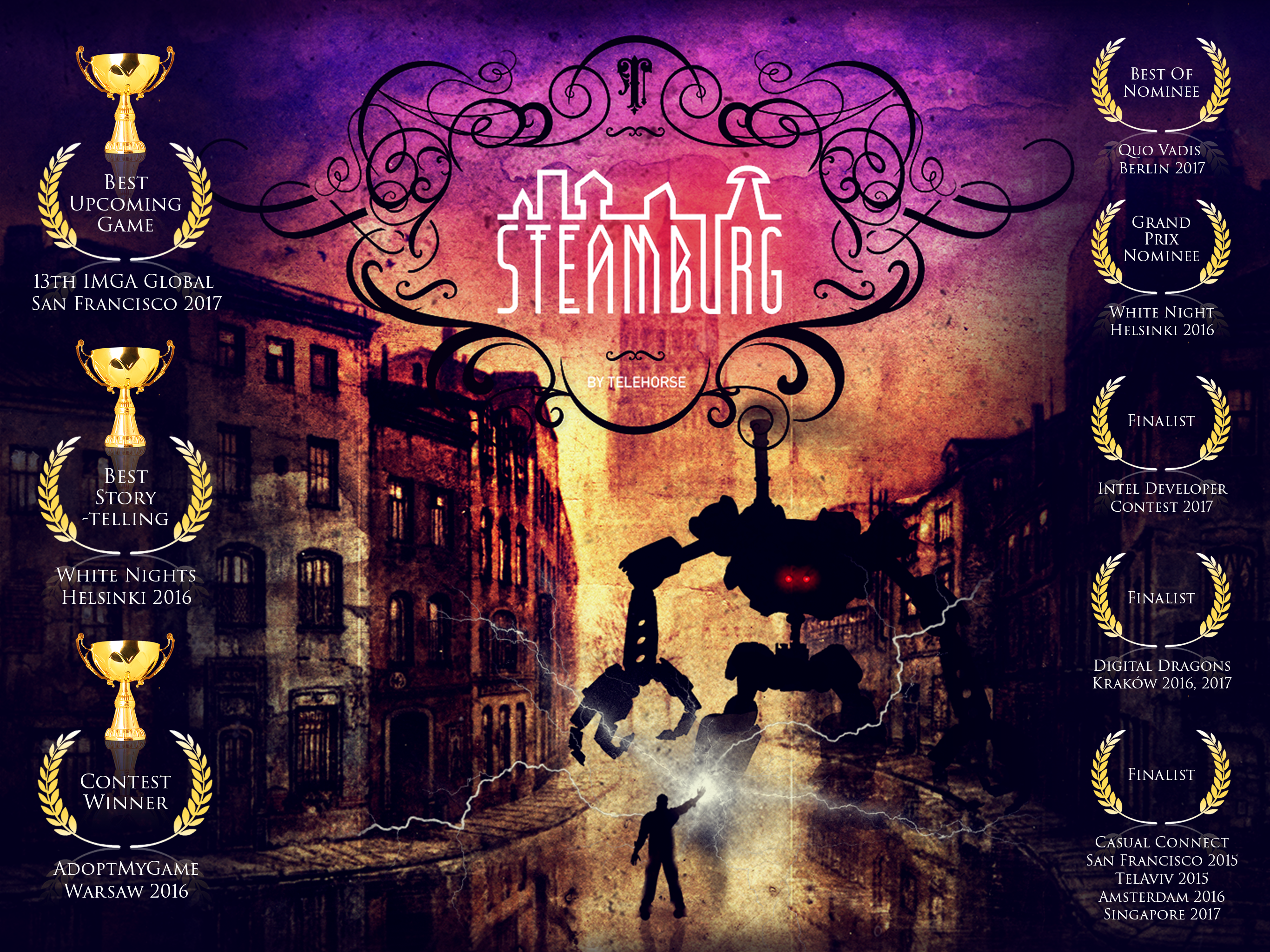 Steamburg Game Screenshot