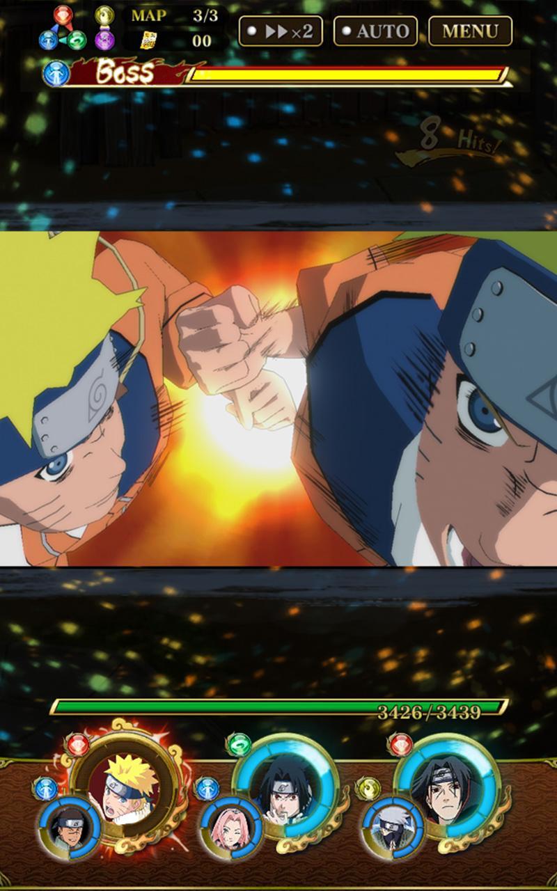 Ultimate Ninja Blazing Game Screenshot