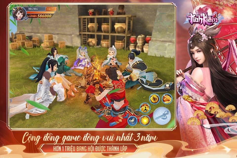 Tình Kiếm 3D-Tam Niên Vạn Phúc Game Screenshot