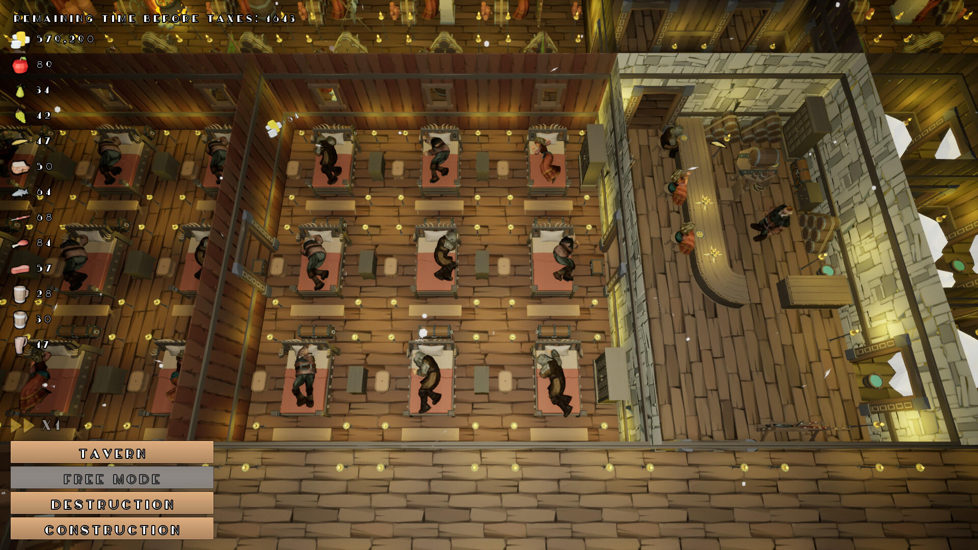 Medieval simulators: Tavern Game Screenshot