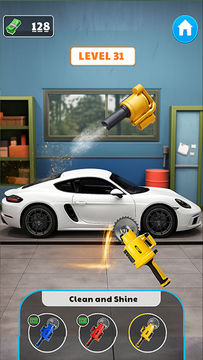 Satisfying Car Cleaning Games Game Screenshot