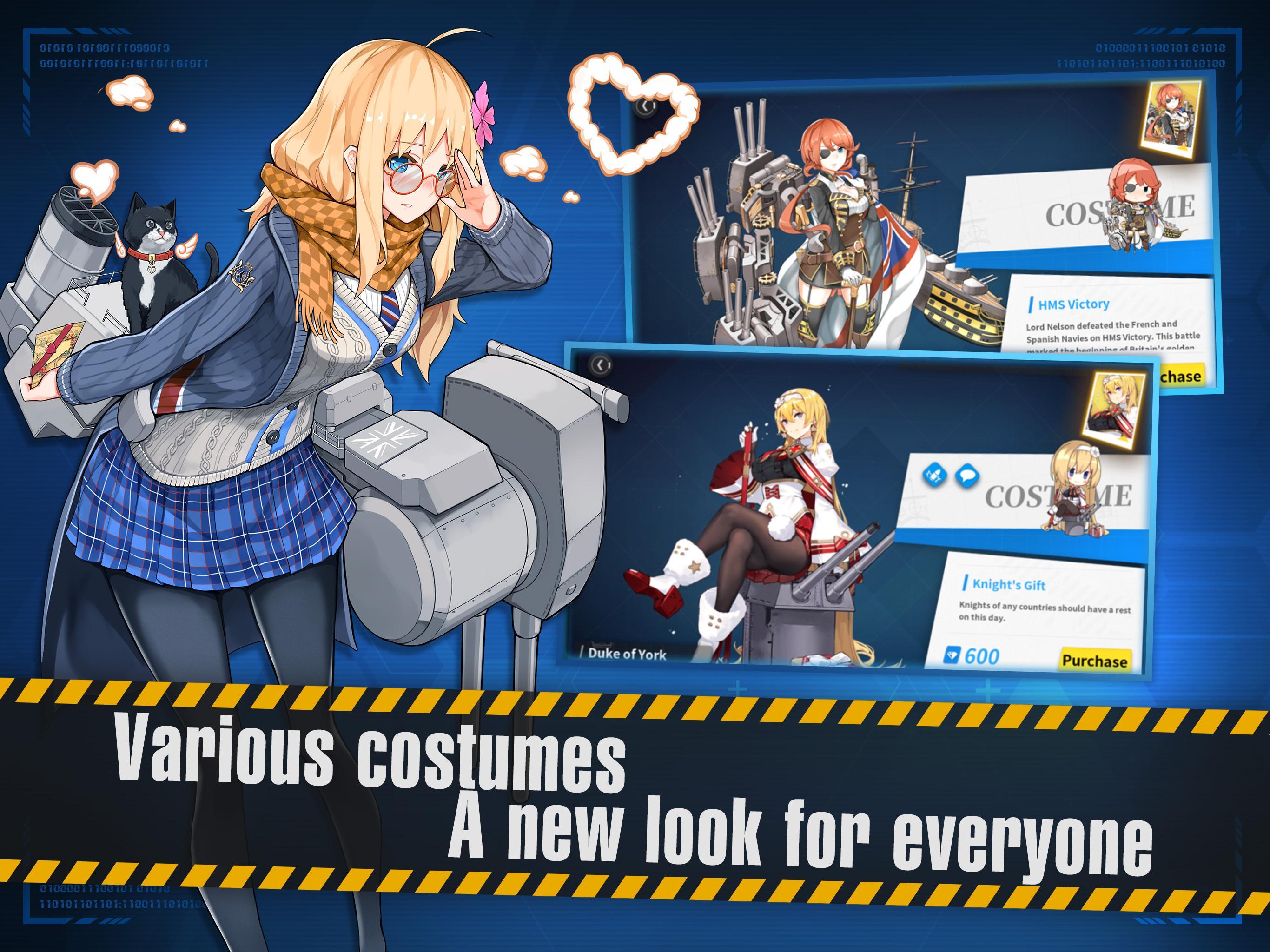 Warship Girls Game Screenshot