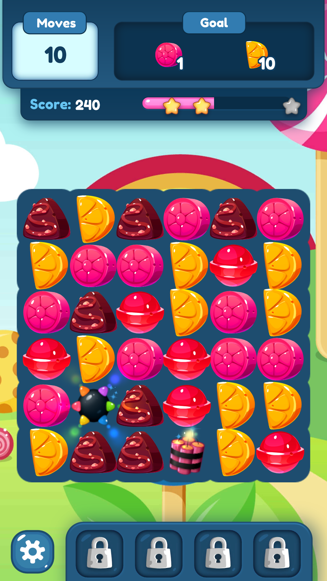 Hard Candy Puzzle Match 3 게임 스크린 샷