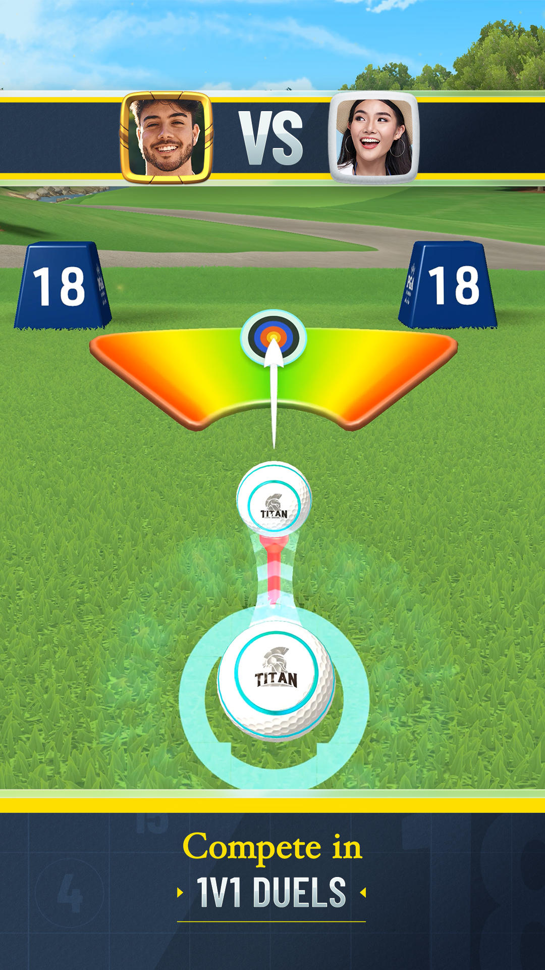 Golf Clash - Golfing Simulator Game Screenshot