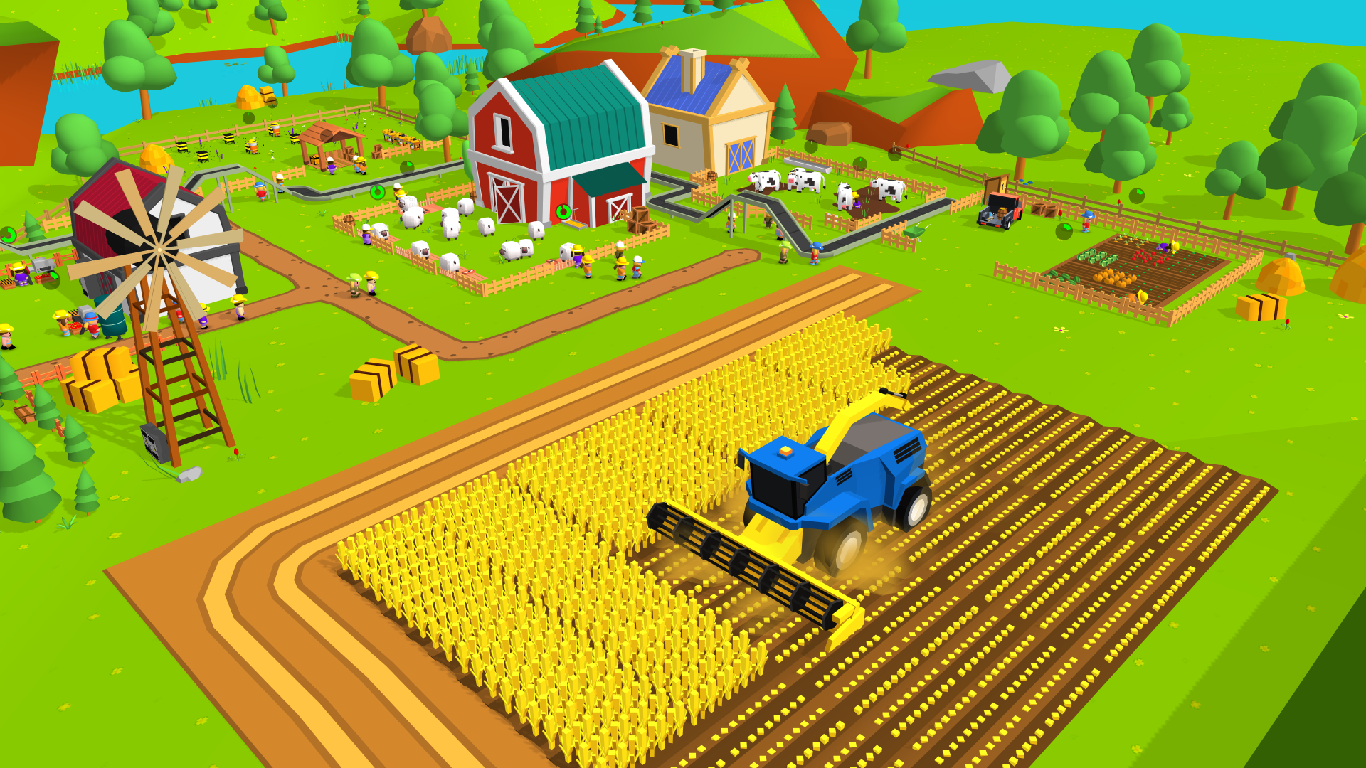 Farm: Idle Empire Tycoon Game Screenshot