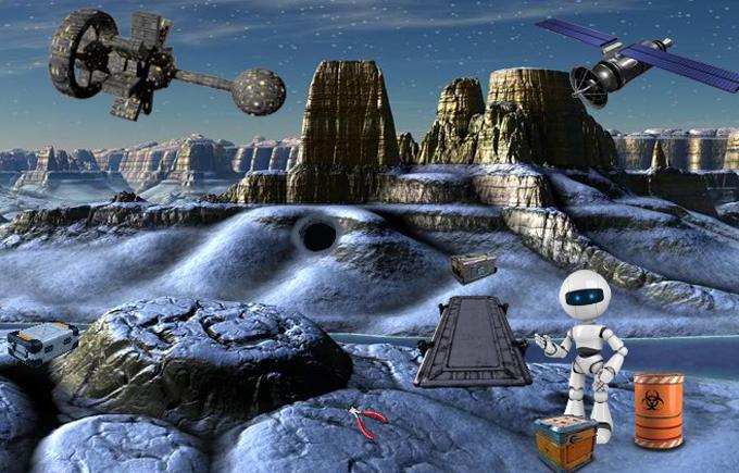 Escape Game - Space Mission 3 ภาพหน้าจอเกม
