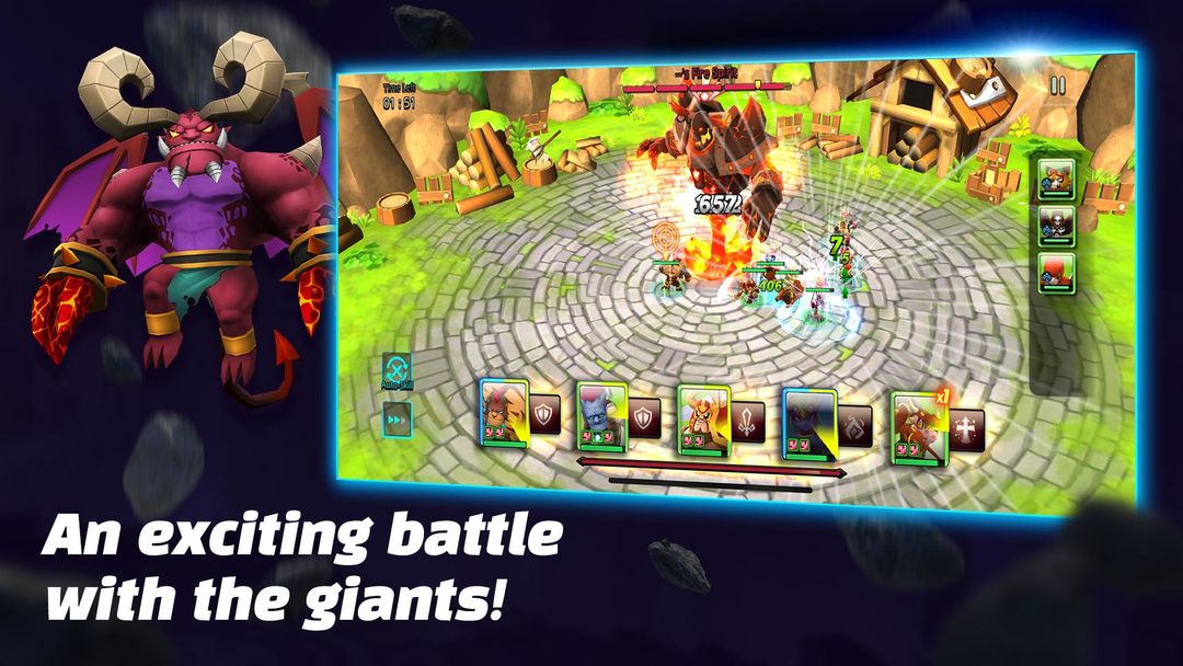 Screenshot of Giants with BORA