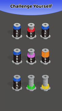 Chain Sort - puzzle Games ภาพหน้าจอเกม