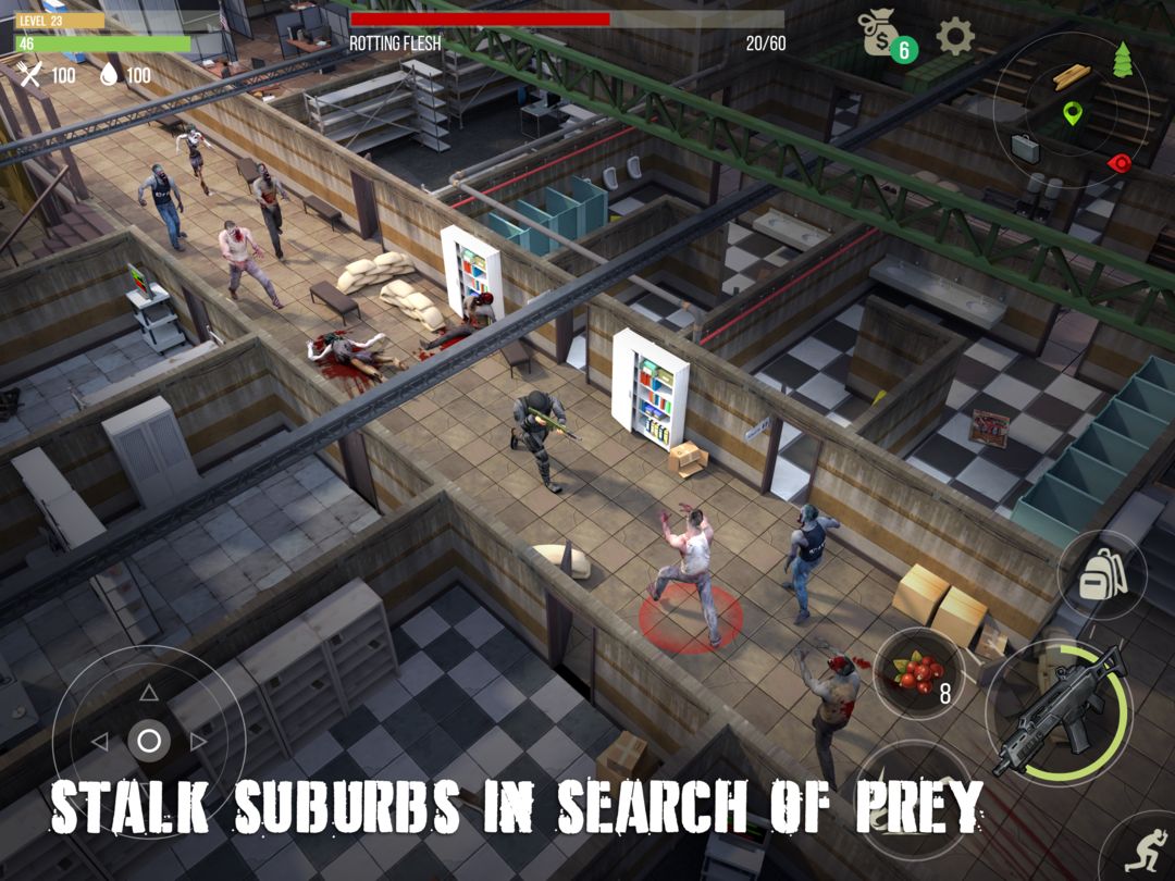 Prey Day: Zombie Survival screenshot game