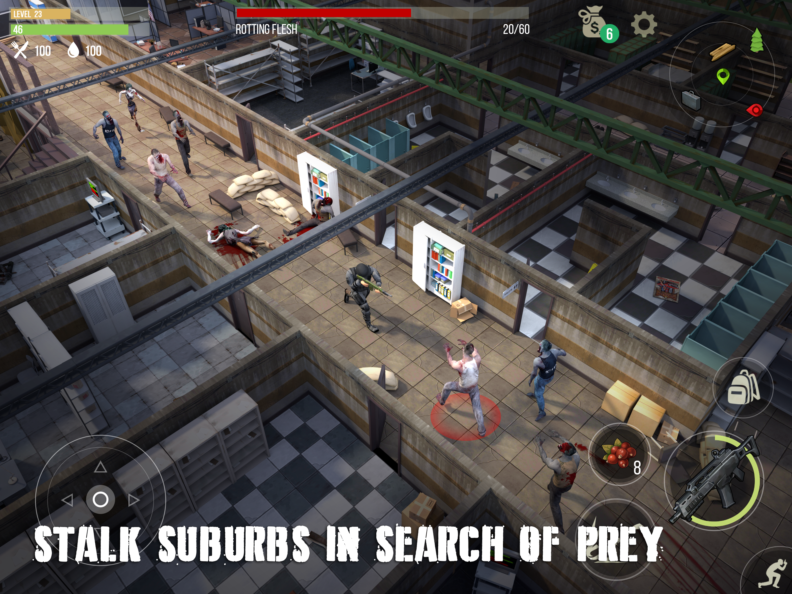Prey Day: Zombie Survival Game Screenshot
