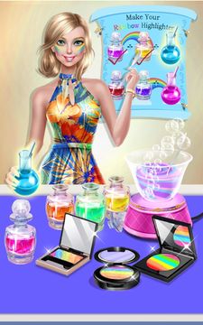 Скриншот игры Makeup Artist - Rainbow Salon