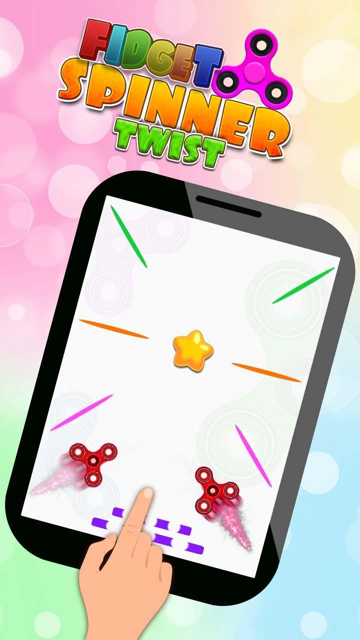 Fidget Spinner Twist Game Screenshot