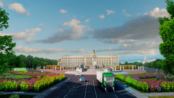 Euro Truck of Reality(Simulator) Game Screenshot