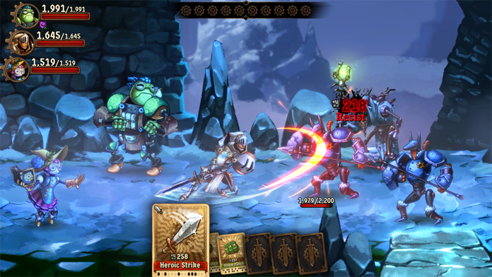 SteamWorld Quest Game Screenshot