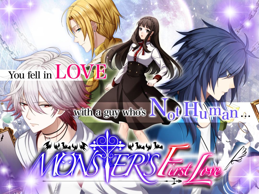 Monster's first love | Otome Dating Sim games 게임 스크린 샷