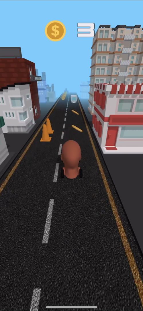 Screenshot of DaGame - DaBaby Game 3d Car