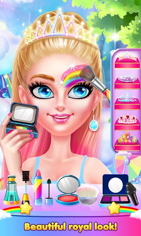 Rainbow Princess Magic Kingdom Game Screenshot