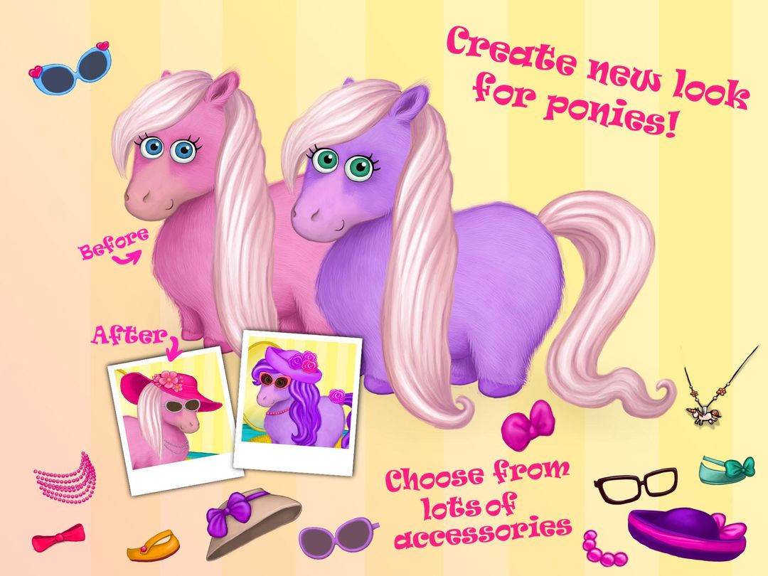 Pony Sisters in Hair Salon screenshot game