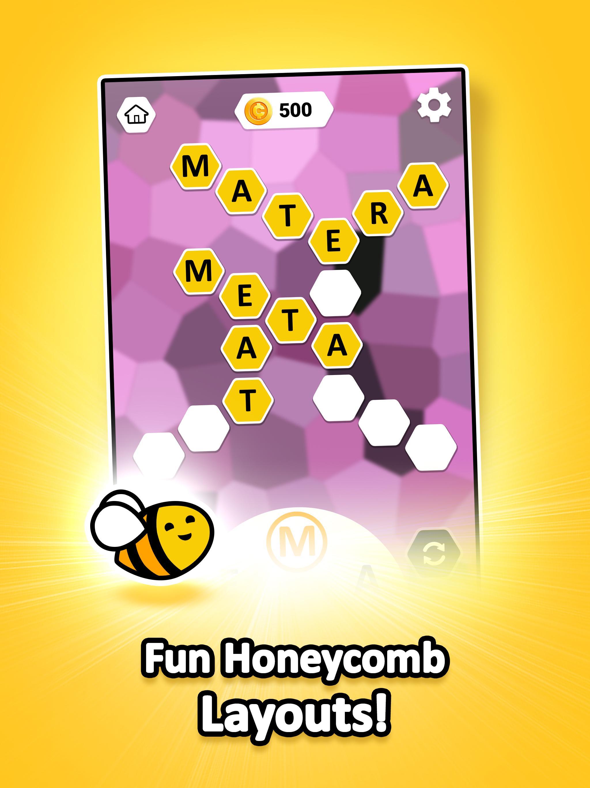 Captura de Tela do Jogo Spelling Bee - Crossword Puzzle Game