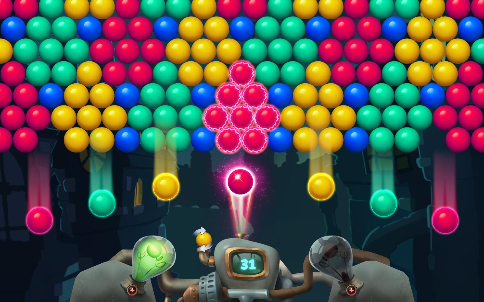 Steampunk Bubbles Game Screenshot