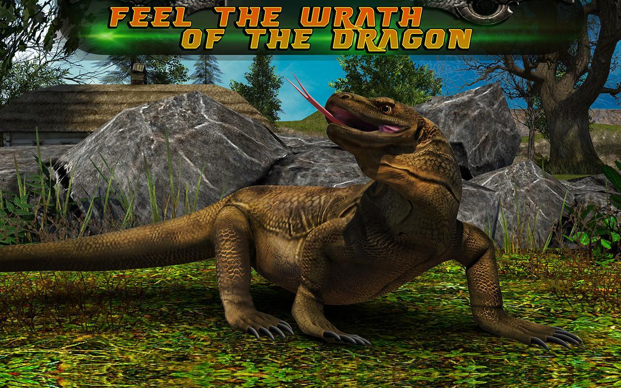 Komodo Dragon Rampage 2016 ゲームのスクリーンショット