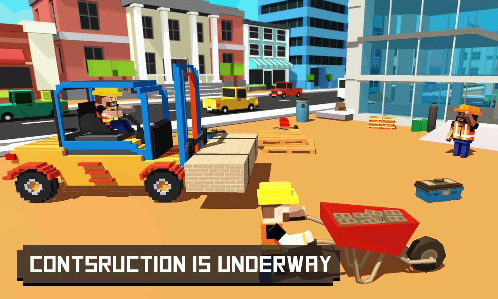 City builder 17 Parking Plaza Game Screenshot