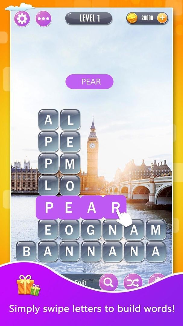 Screenshot of Word Search Journey 2019 - Free Word Puzzle Games