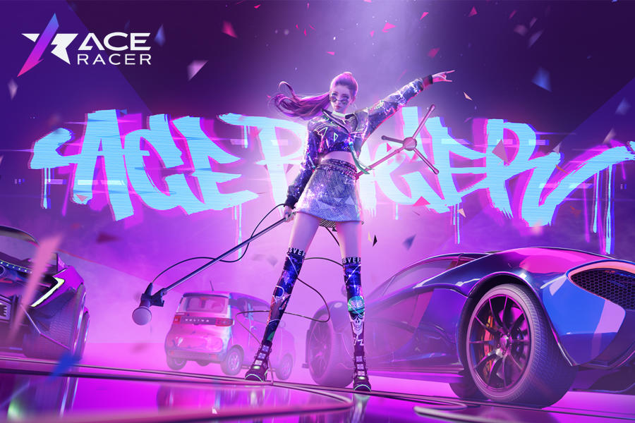 Screenshot of the video of Ace Racer