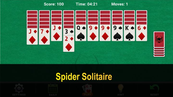 Screenshot 1 of Spider Solitaire 1.0.4
