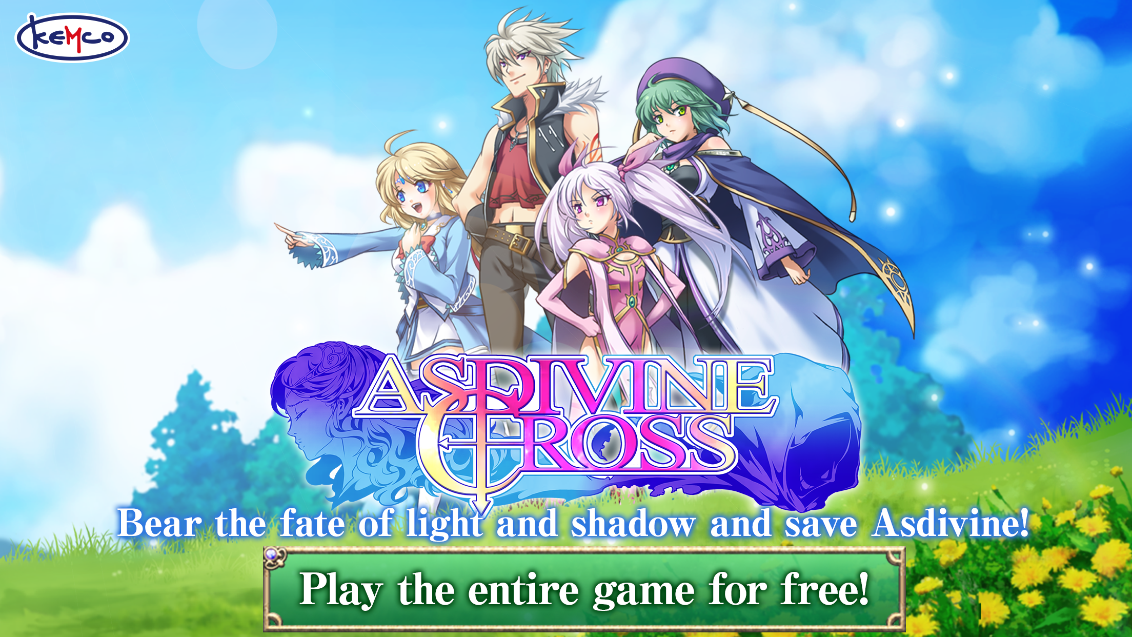 Cuplikan Layar Game RPG Asdivine Cross