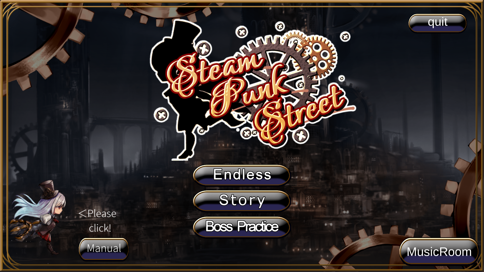SteamPunkStreet screenshot game