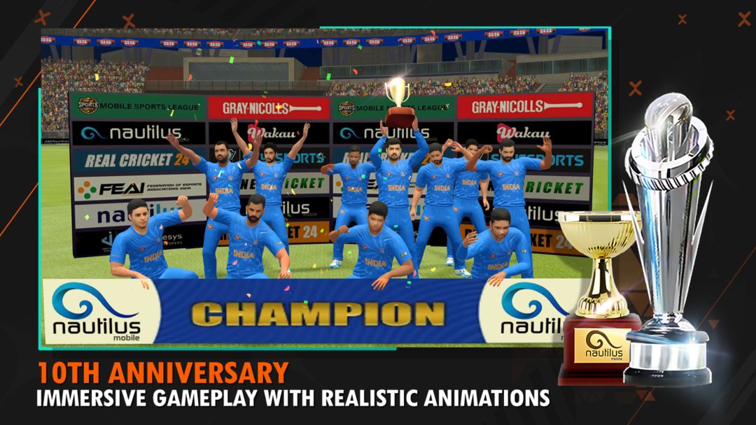 Screenshot of Real Cricket™ 24