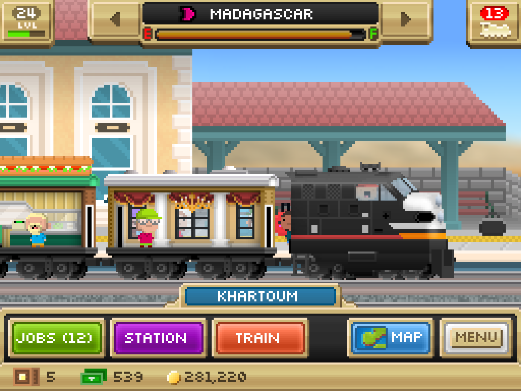 Pocket Trains - Enterprise Sim screenshot game