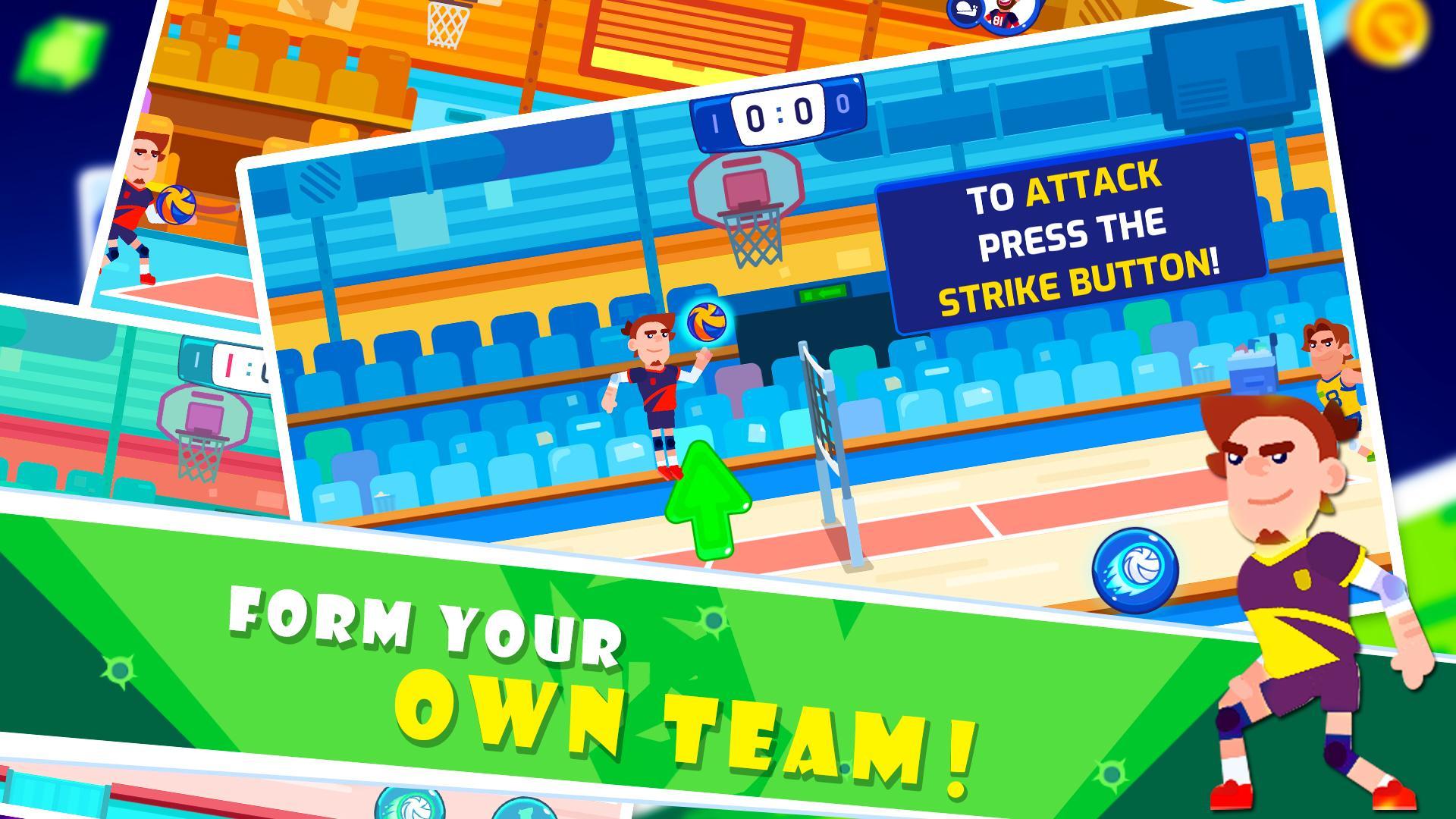 Screenshot 1 of волейбол спортивная игра 