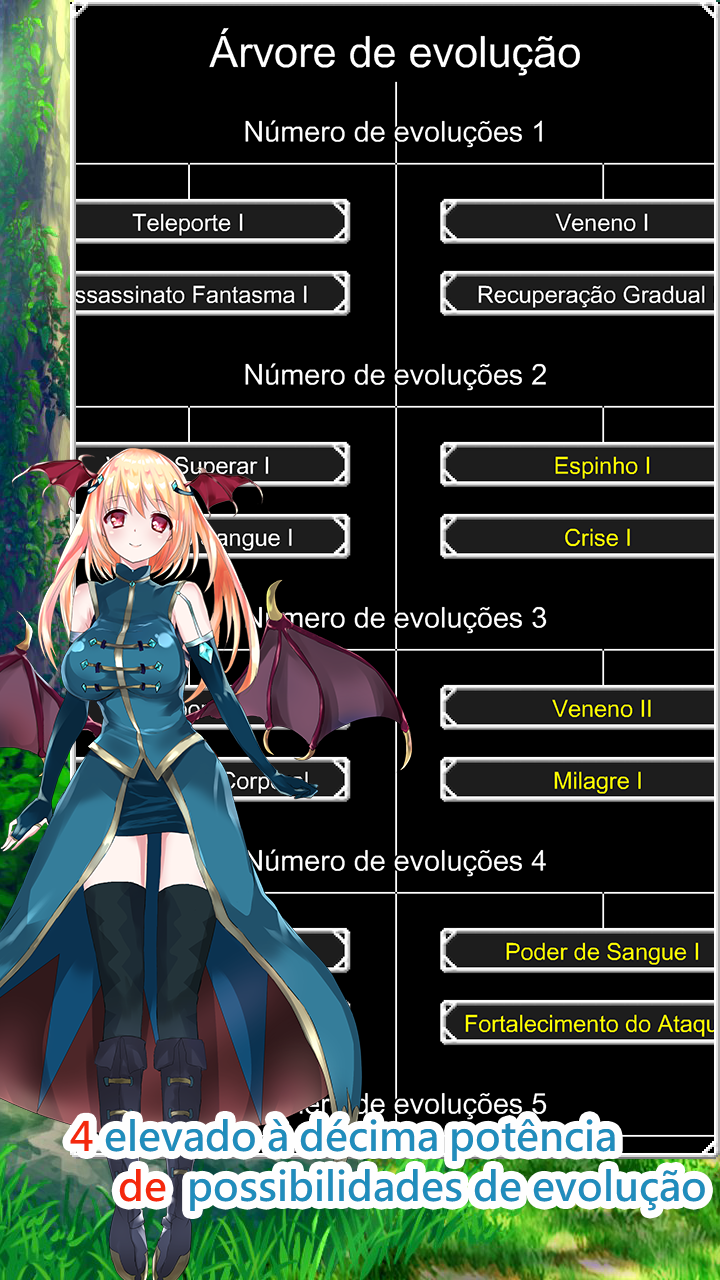 Screenshot 1 of Caminho Evolutivo dos Slime 1.3.35