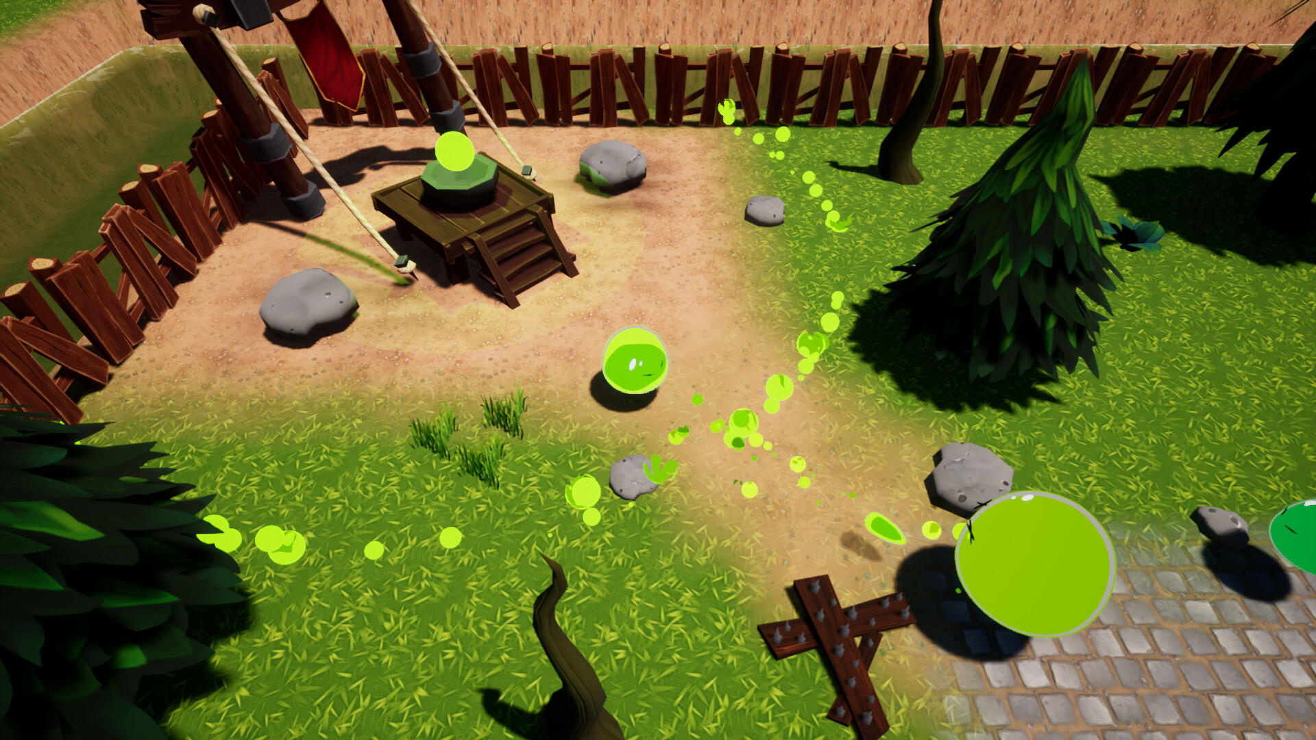 Screenshot of Slime Wars