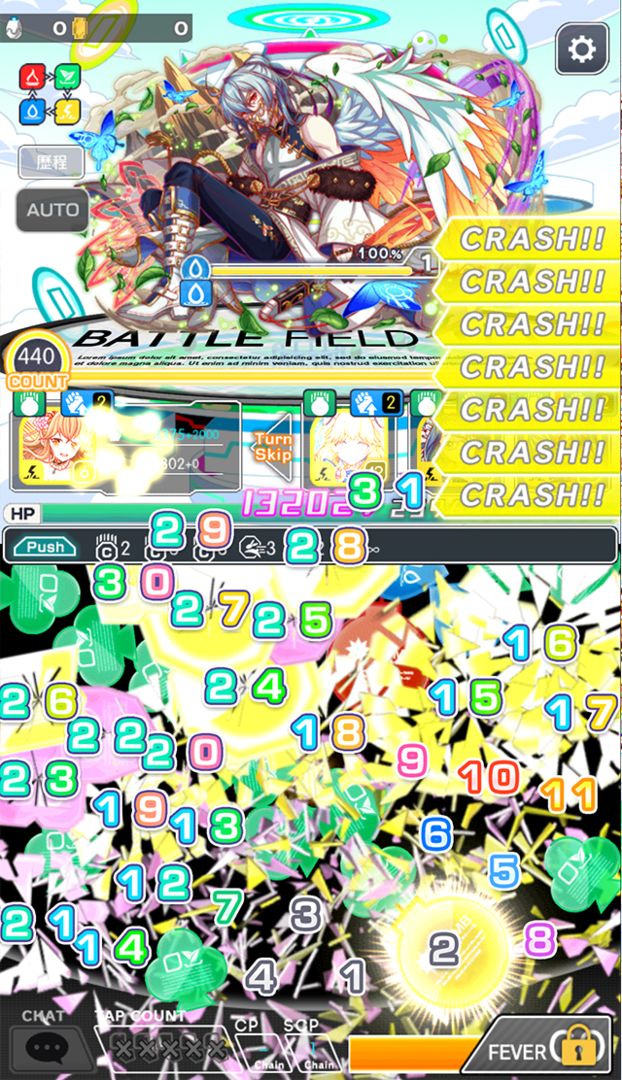 Screenshot of Crash Fever