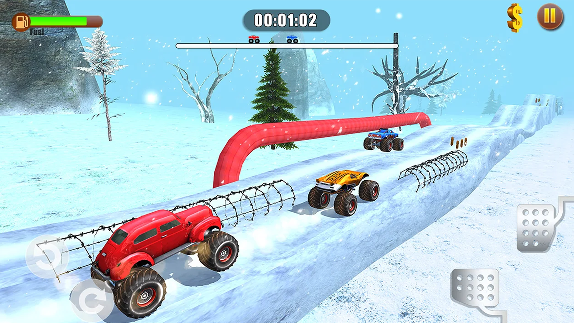 Offroad Monster Truck Game Game Screenshot